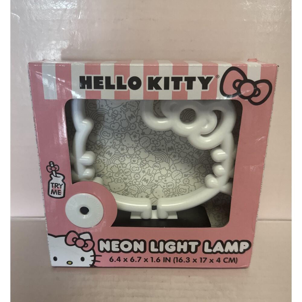 Sanrio Hello Kitty Silhouette Neon Light Lamp